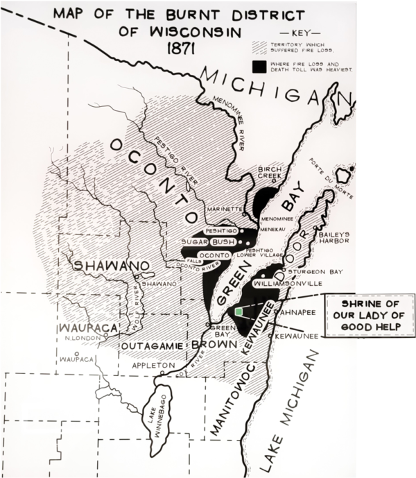 The story of Adele Brise and Mary's Apparition in Champion, WI