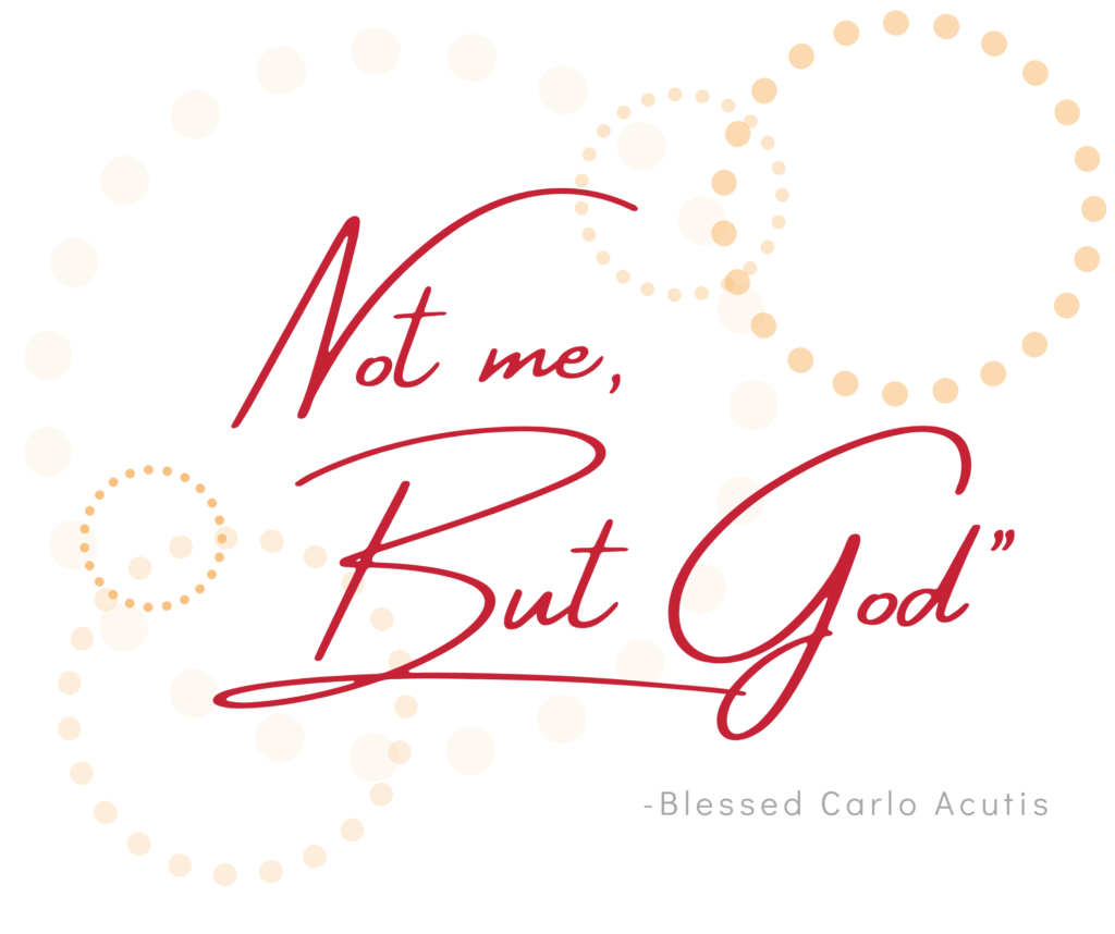 Not me But God