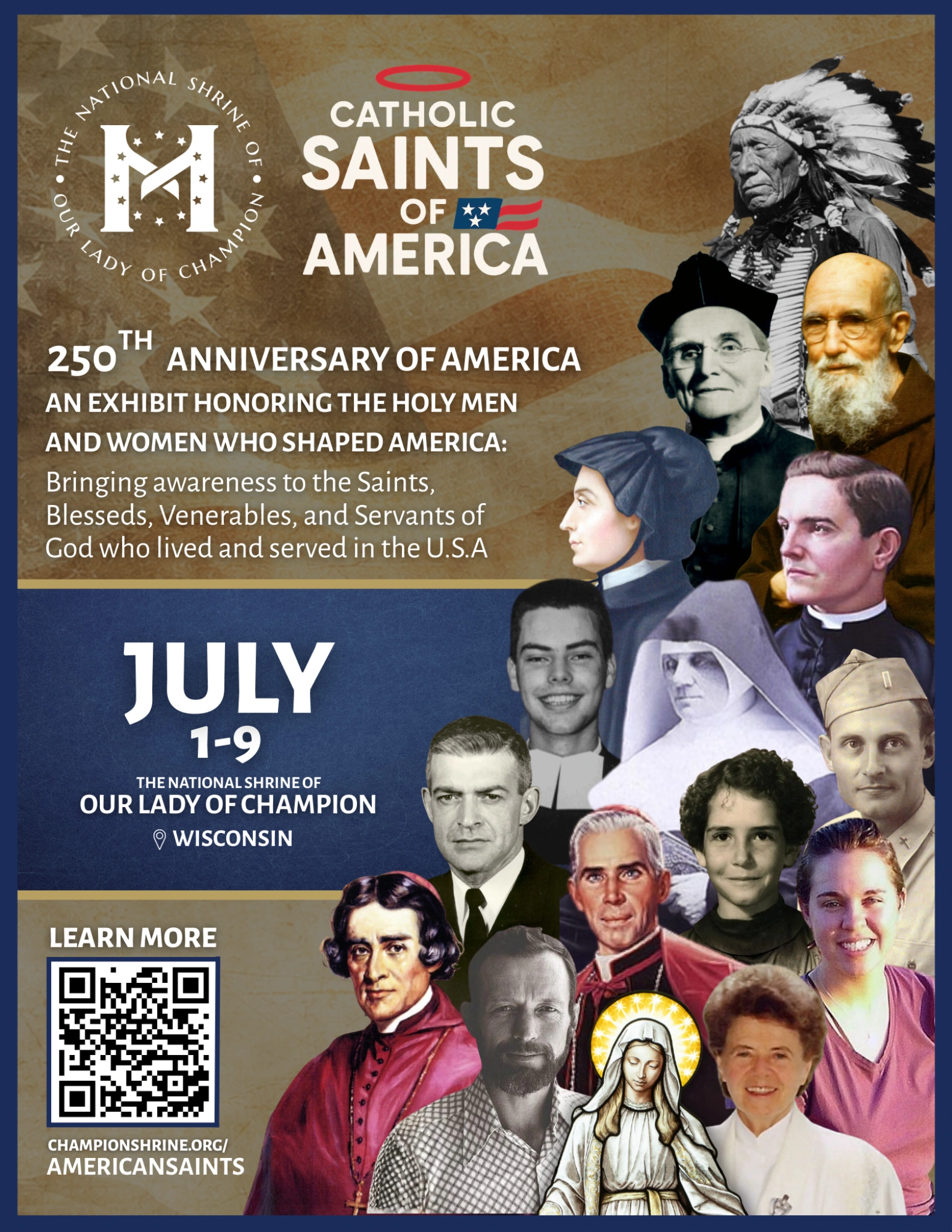 Flyer Event Link for American Saints