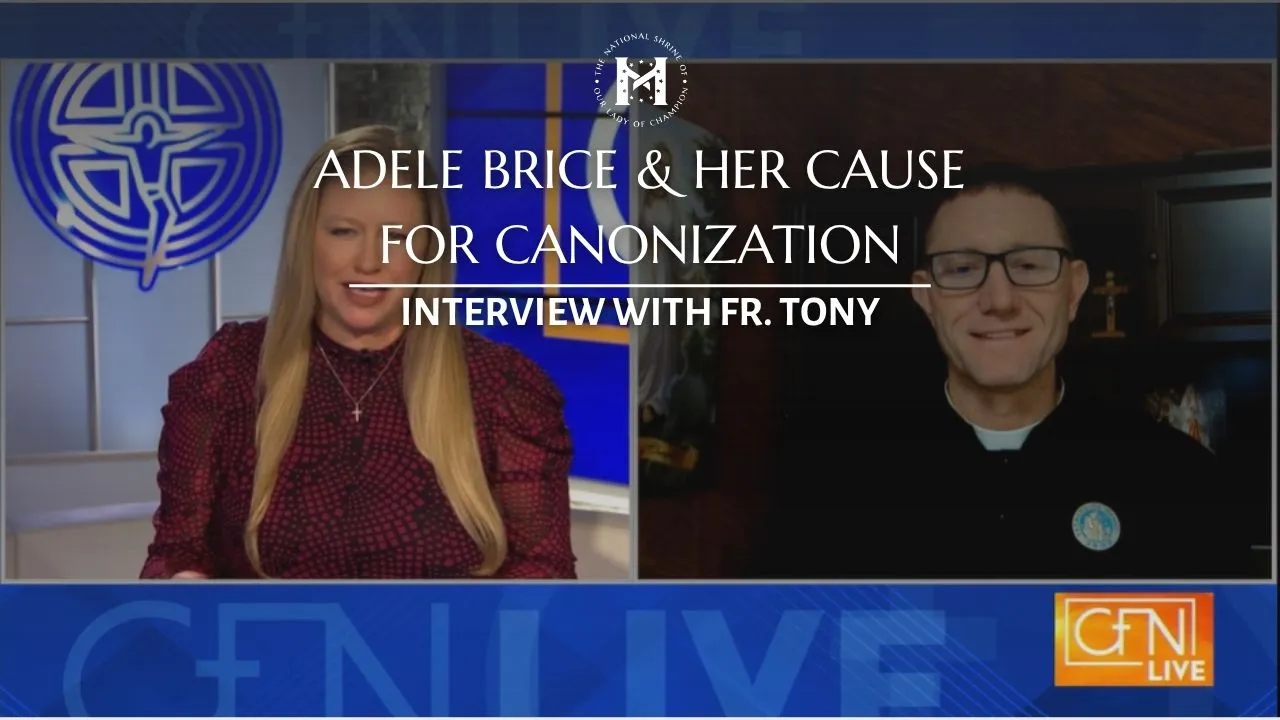 Image of interview with Fr. Tony