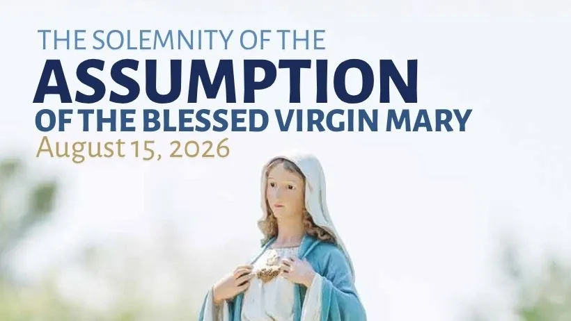 Featured promotional image of the Assumption of Mary