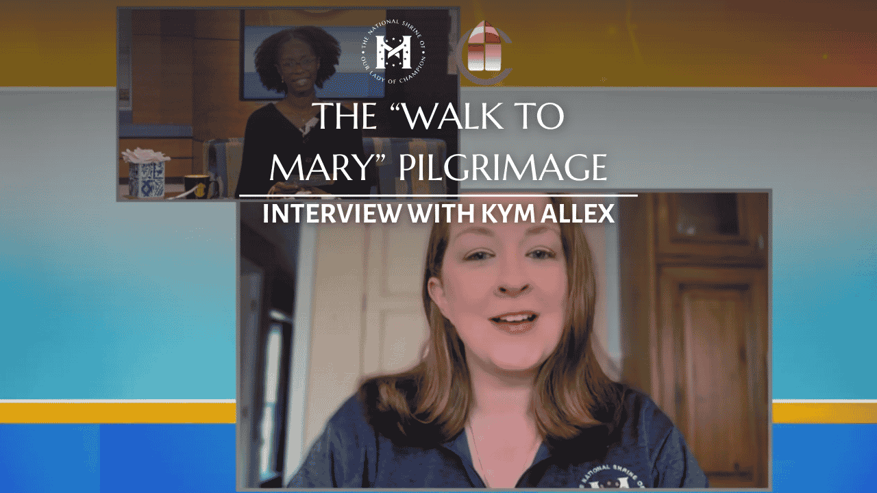 Woman being interviewed